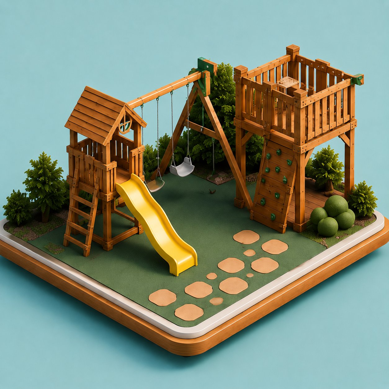 Playsets Backyard Discovery installed in Los Angeles