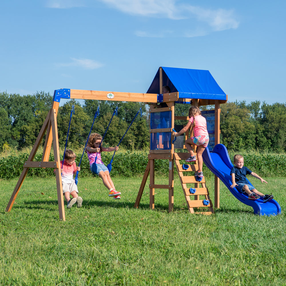 Aurora Backyard Discovery cedar playset