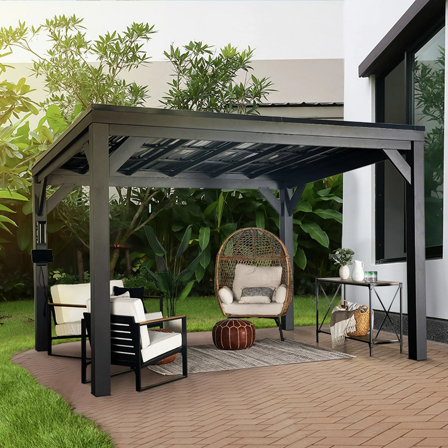 12x9.5 Stonebridge Gazebo — Backyard Discovery cedar gazebos
