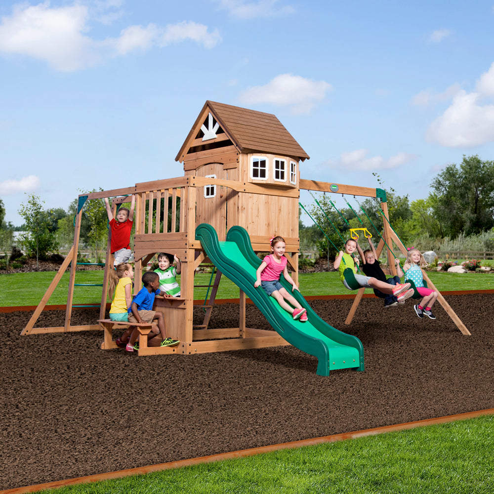 Montpelier Backyard Discovery cedar playset