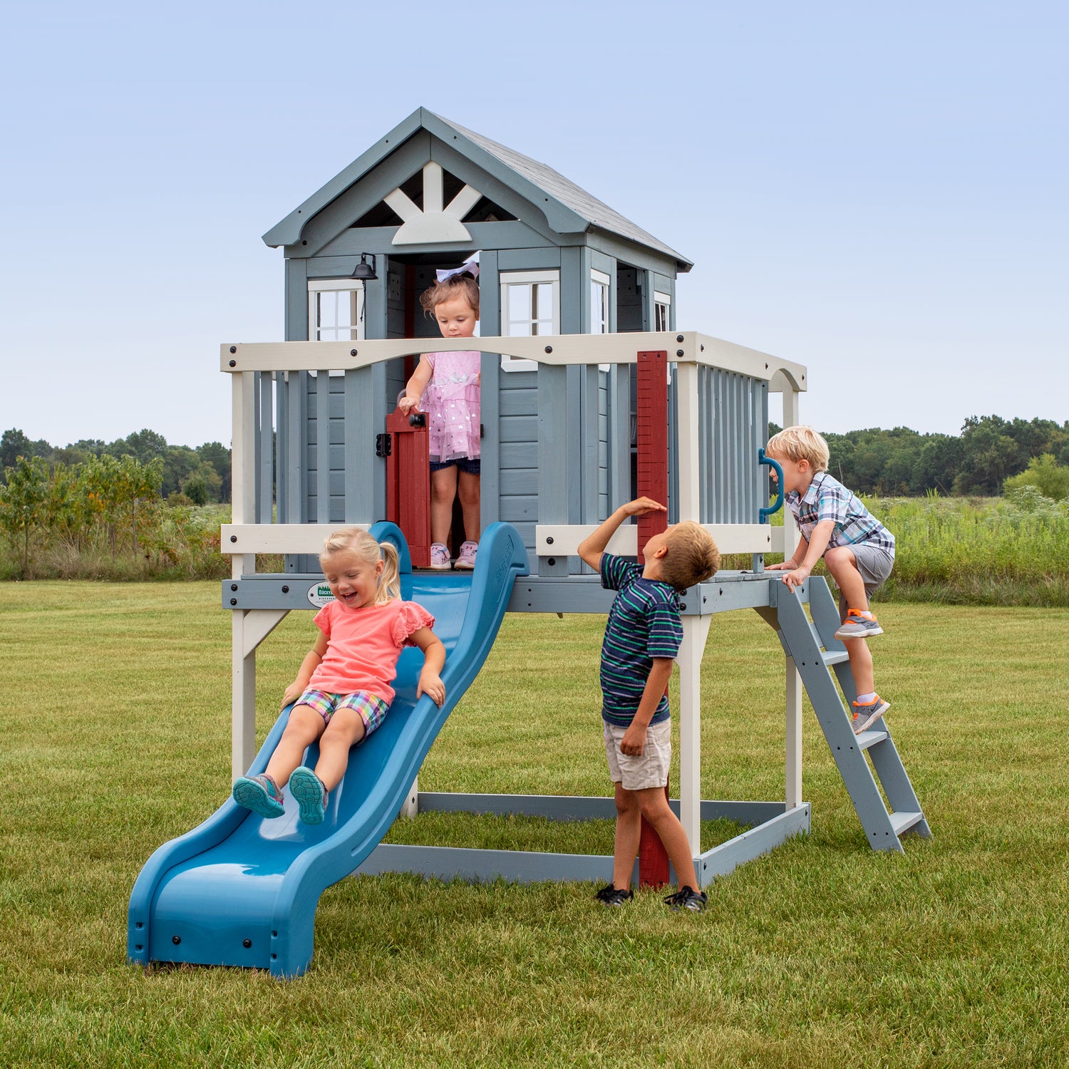Beacon Heights Playhouse — Backyard Discovery cedar playhouses