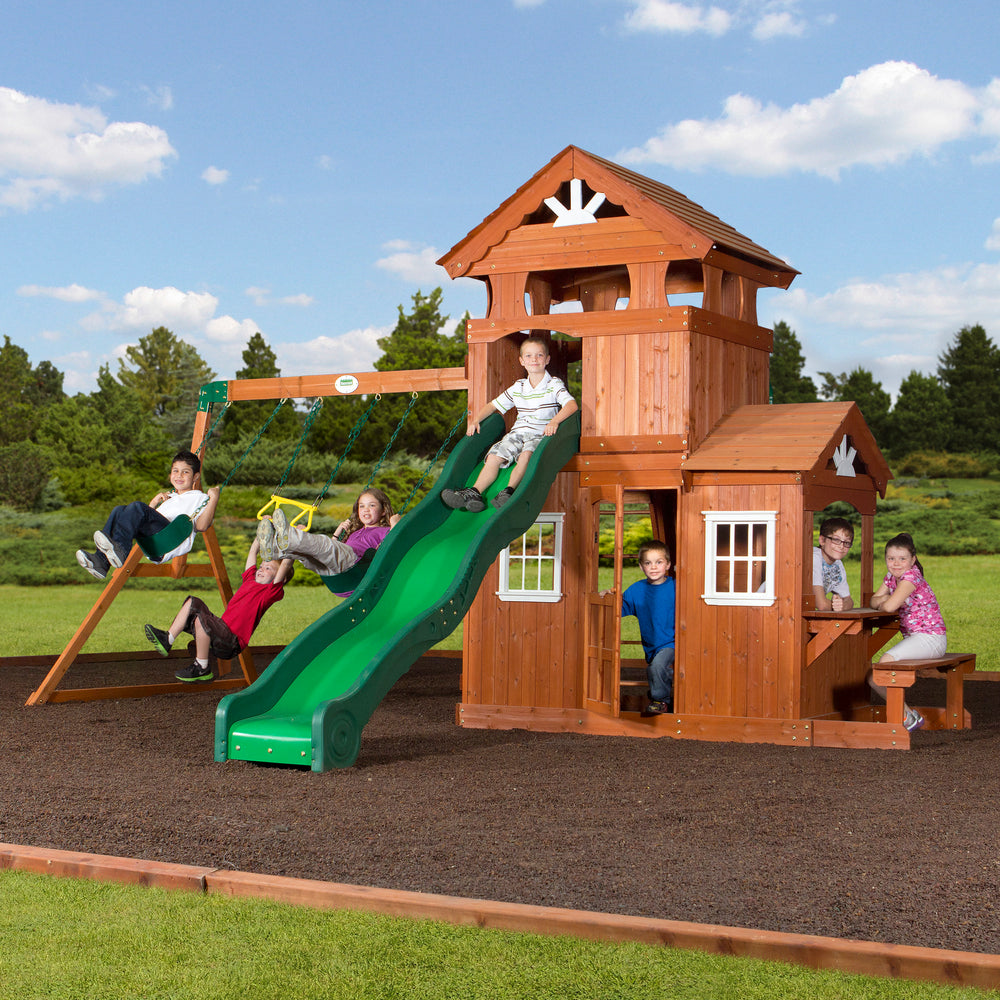 Shenandoah Backyard Discovery cedar playset